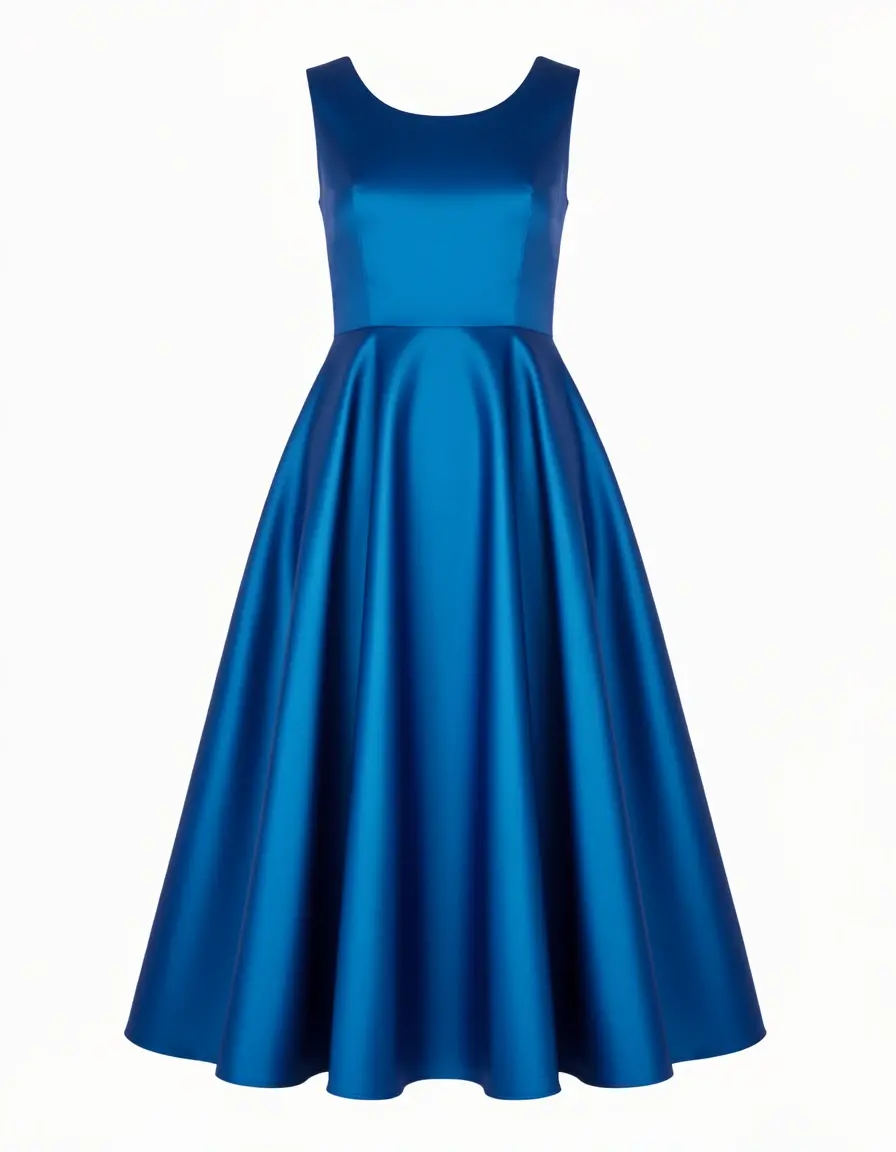 Taffeta A-Line vestiti eleganti cerimonia classici
