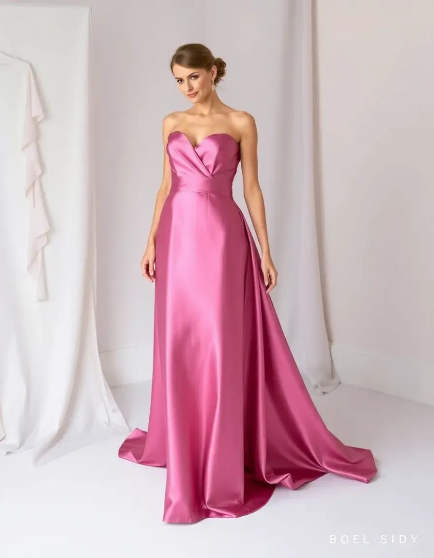 Satin Slip Gown abito sottoveste seta