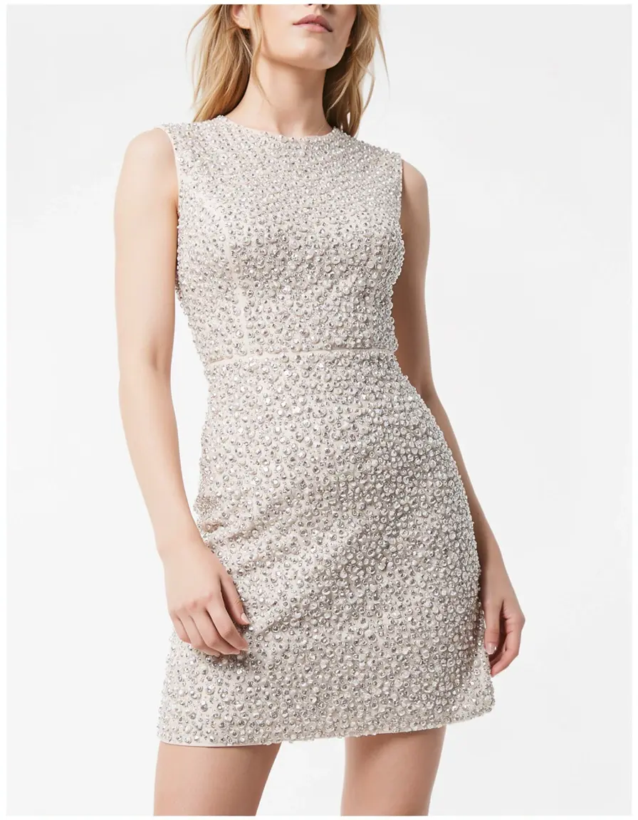Beaded Short Cocktail - Abito corto cocktail con perline