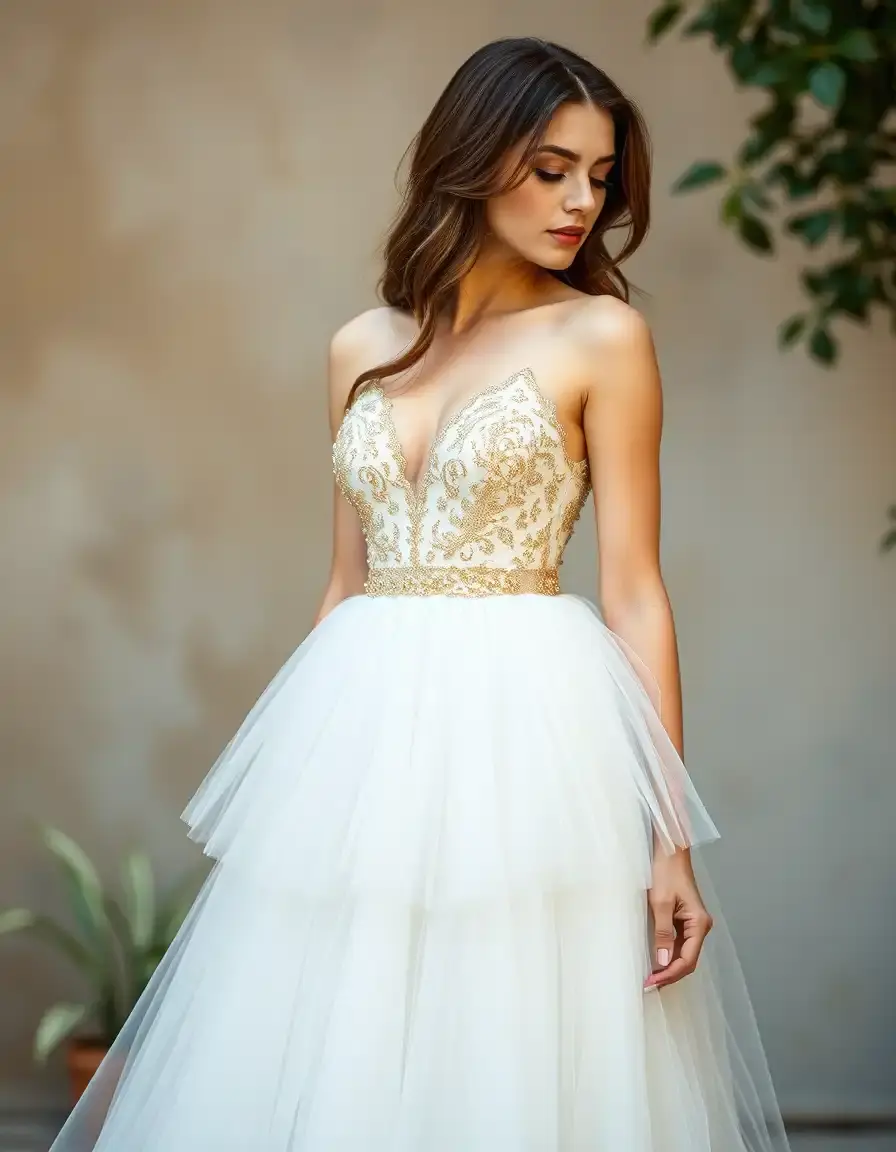 Tulle Oro Bianco