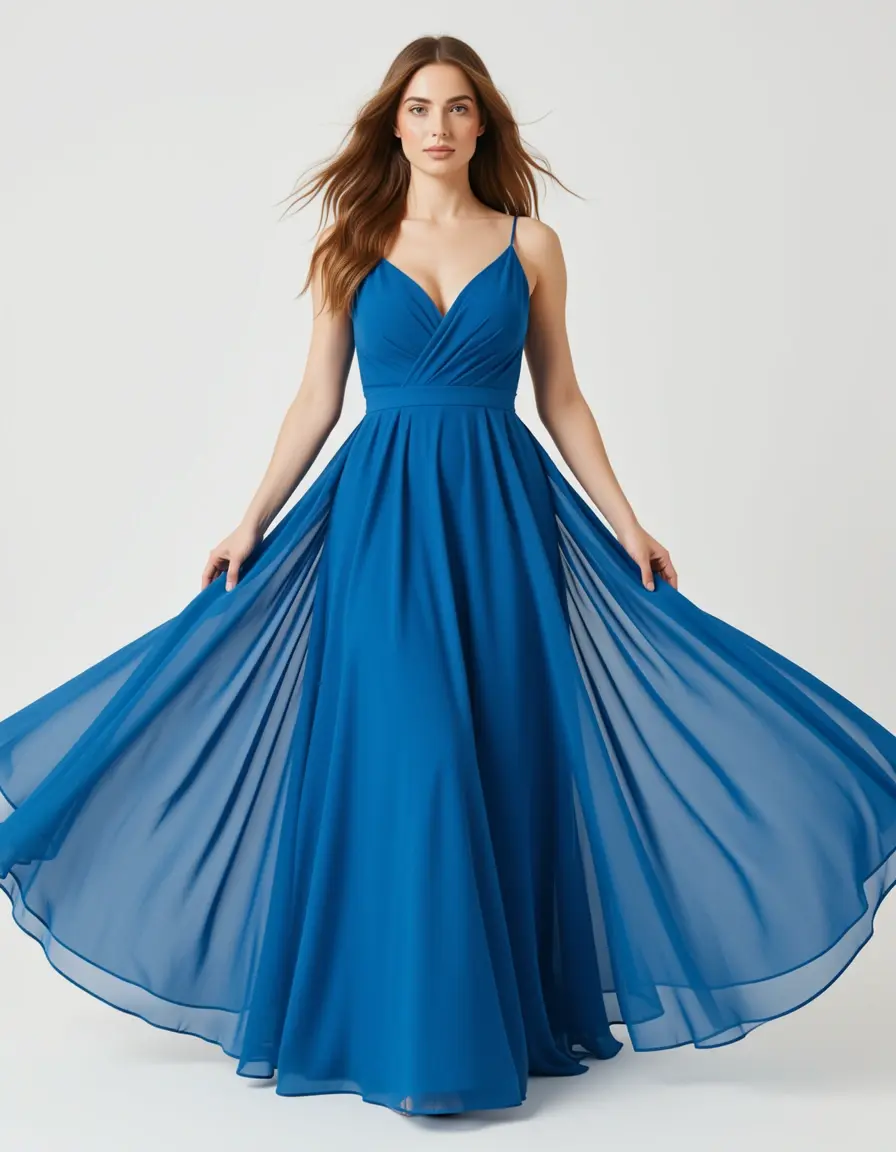 Chiffon Wow Gown - Abito lungo in chiffon