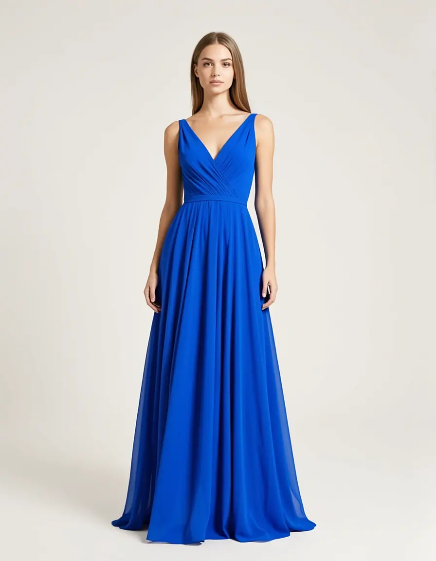 Abito lungo donna Crisp Long Taffeta