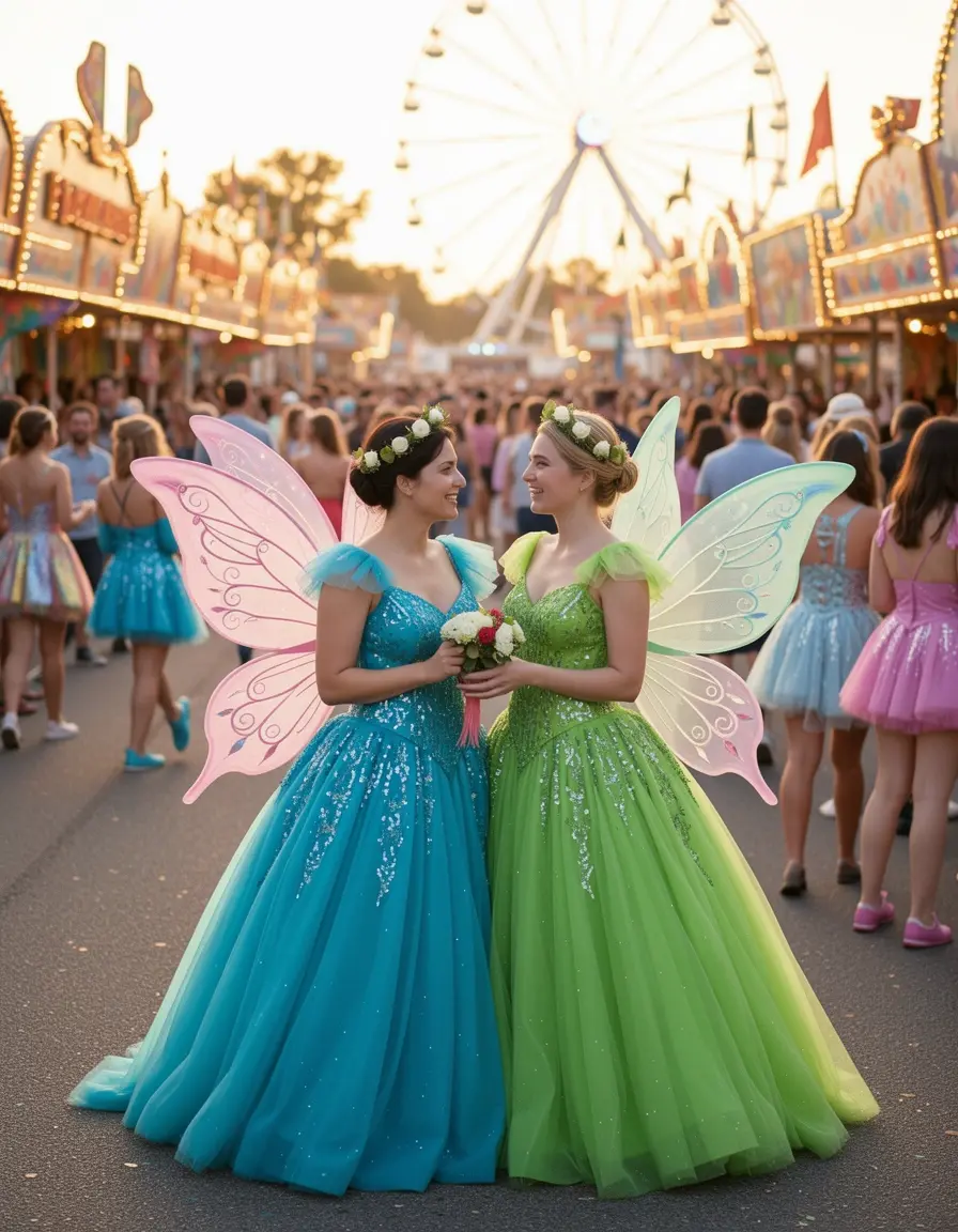 Fairy dresses for carnevale coppia vestiti