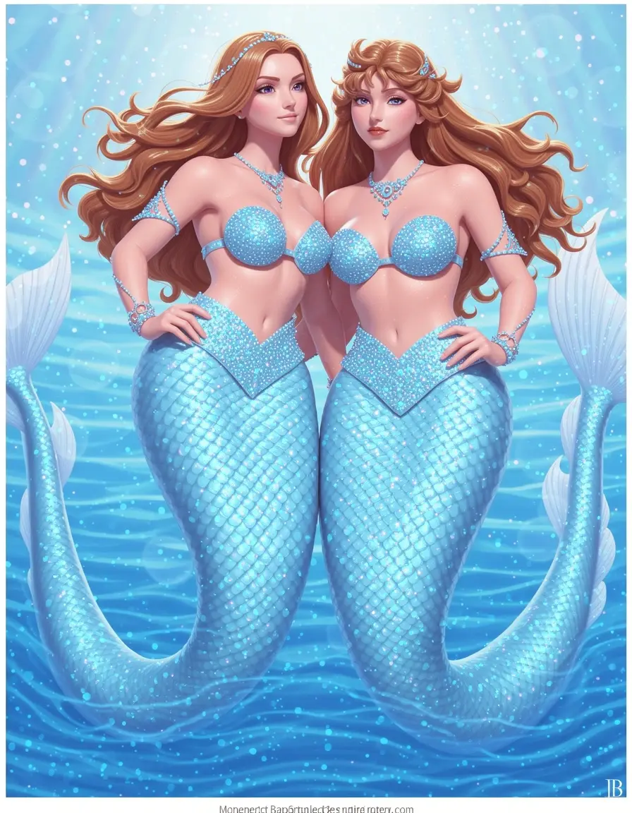 Mermaid couple carnevale coppia vestiti