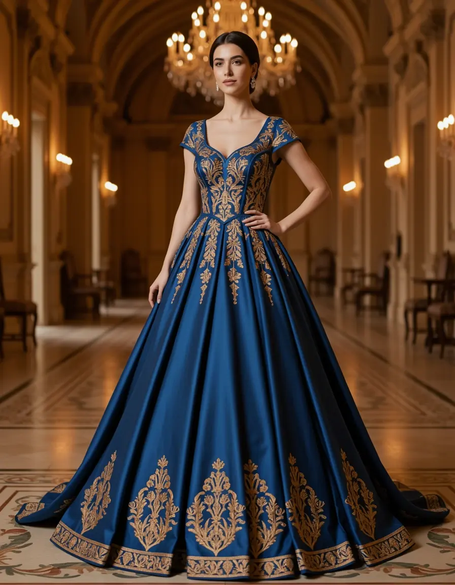 Firenze Evening Maxi Dress