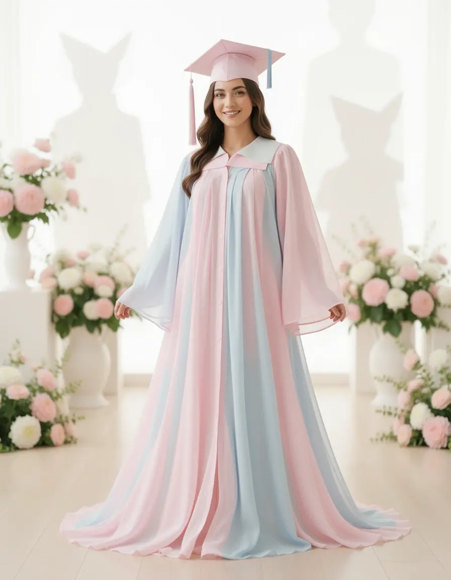 Abito in chiffon pastello Chiffon Pastel Outfit