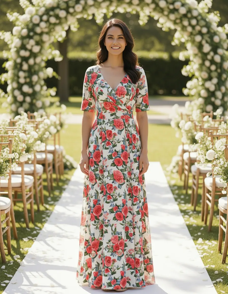 Abito maxi floreale Floral Maxi Laurea
