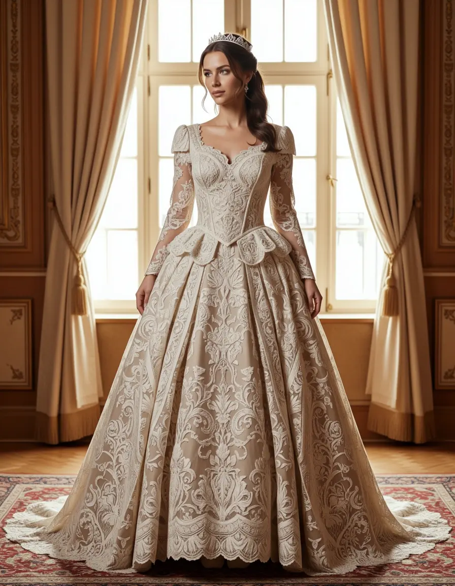 Lace Venetian Outfit - Abito in pizzo veneziano