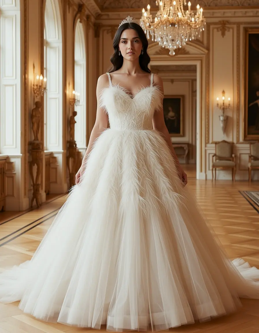 Tulle Venetian Princess - Abito in tulle principessa