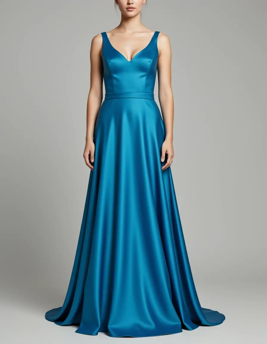 Satin Vestidos Slip - Sottoveste elegante in satin