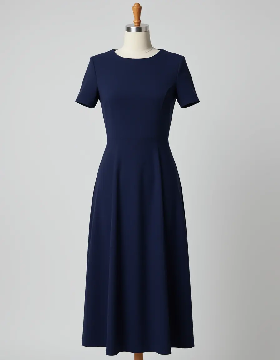 Work Appropriate Dress blu navy