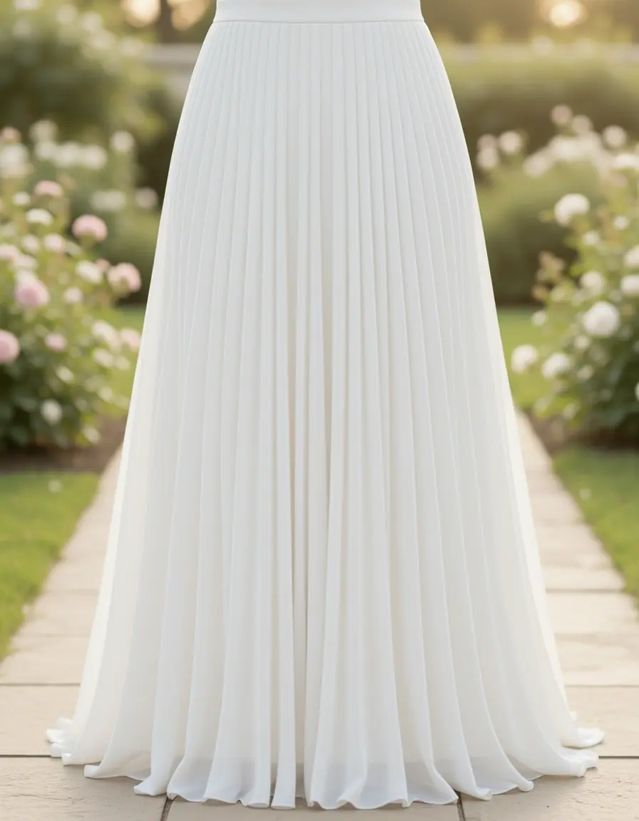 Pleated Skirt Dress