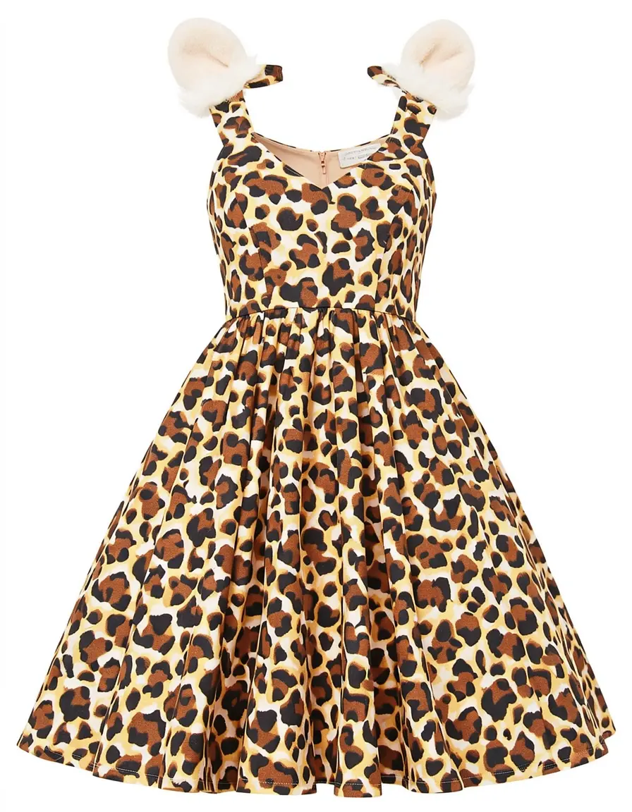 Vestito Carnevale Bambino a tema animale con orecchie