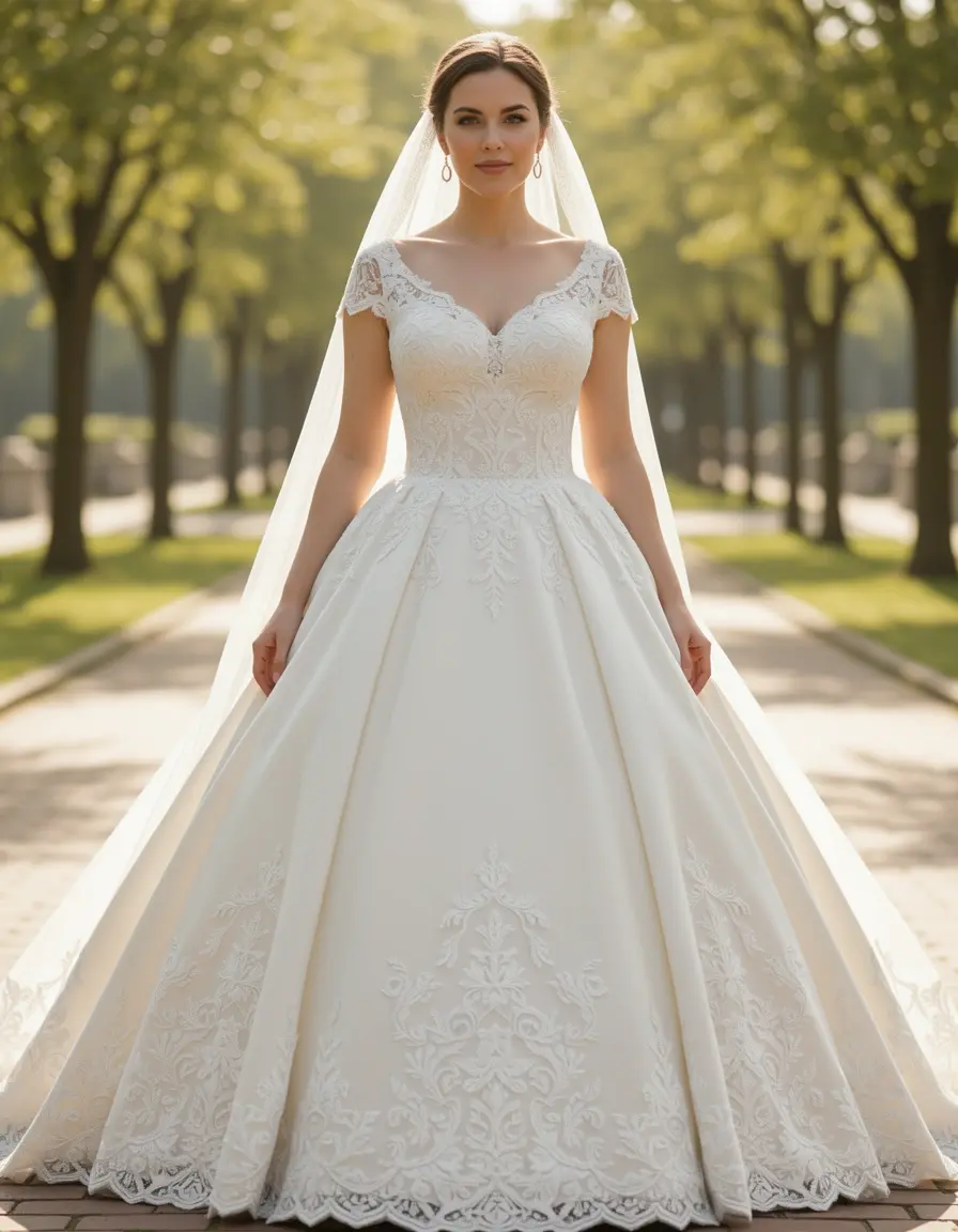 Princess Ball Gown voluminoso