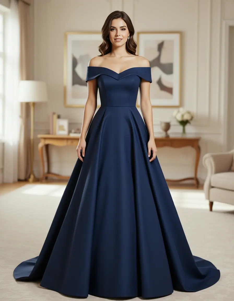 Off-Shoulder Invitata - Vestito Matrimonio Invitata