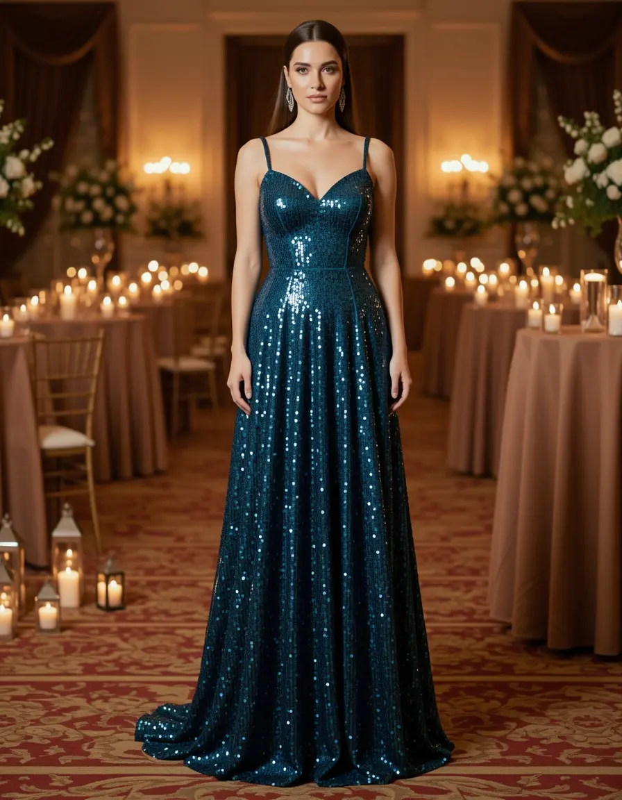 Sequin Midi Guest - Vestito Matrimonio Invitata