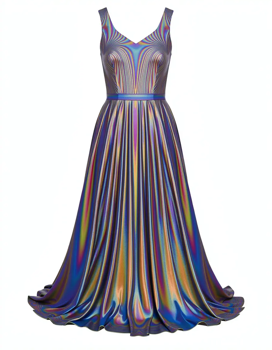 Vestito ottico con cambio colore