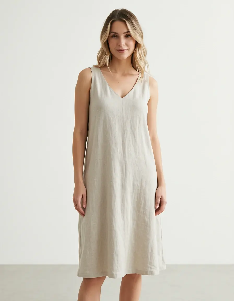 Linen Shift Estivo - Vestito in lino traspirante