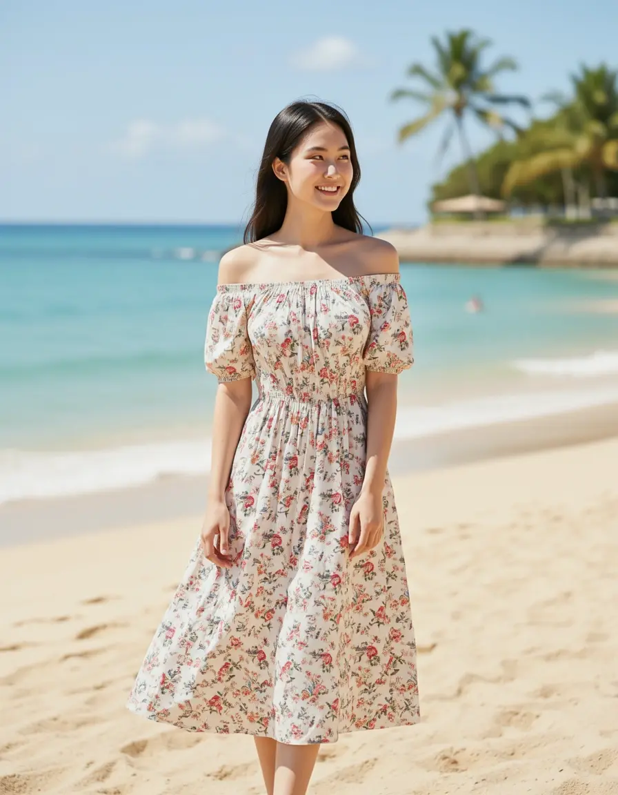 Off-Shoulder Estivi - Abito con spalle scoperte