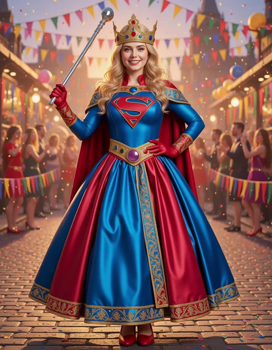 Costume da Supereroina Donna Carnevale