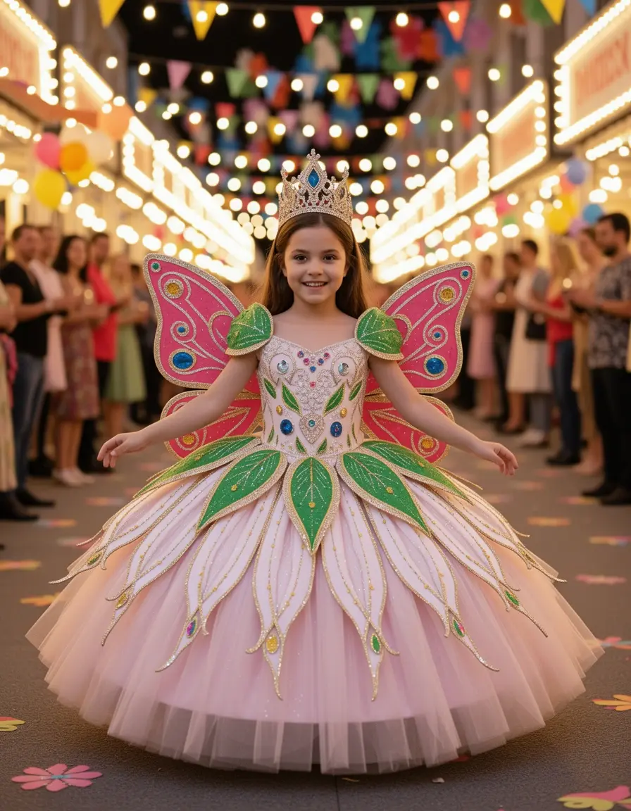 Butterfly Wing Dress - Vestito farfalla bambina