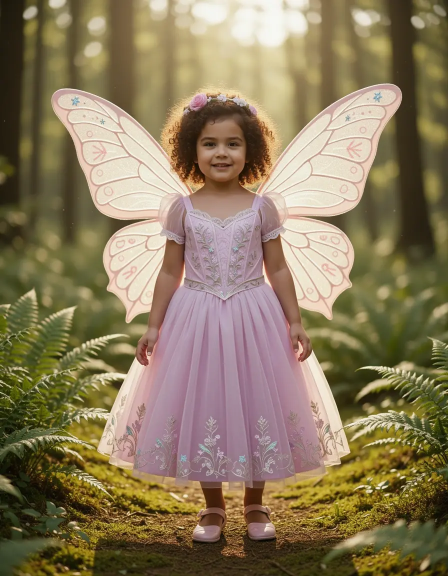 Infant Fairy Outfit - Costume da Fatina con Ali