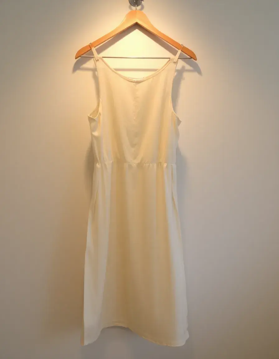 Vestito pulito e senza macchie di muffa appeso