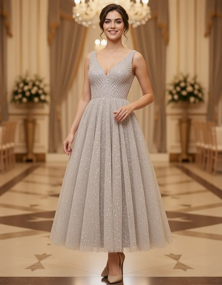 Sparkly Mini Capodanno Dress
