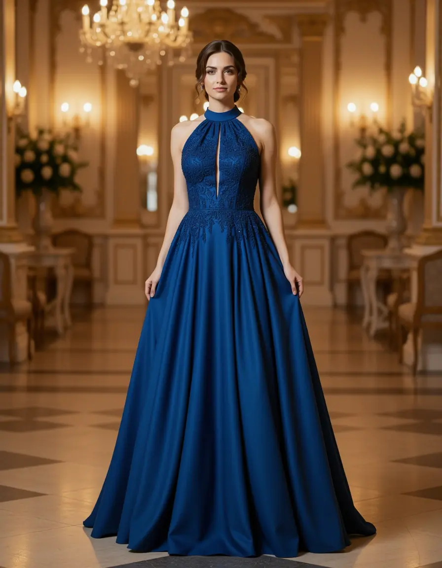Halter Neck Dress