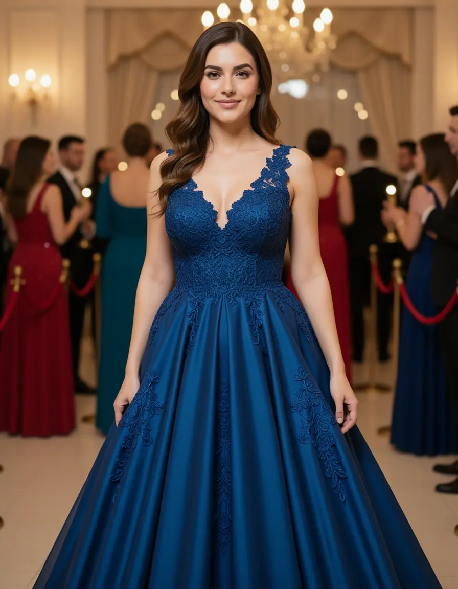 Halter Neck Party Dress