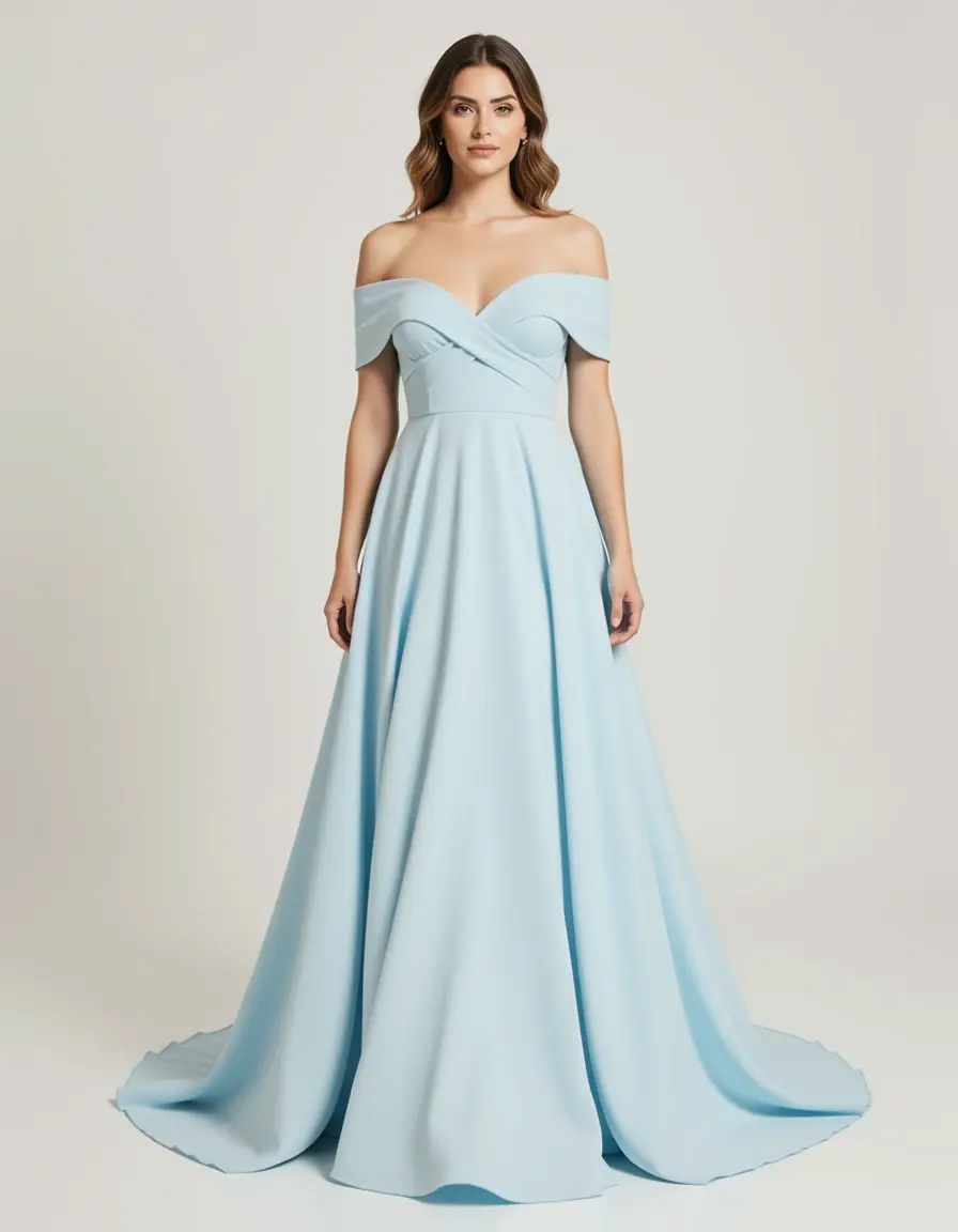 Off-Shoulder Sweet Dress
