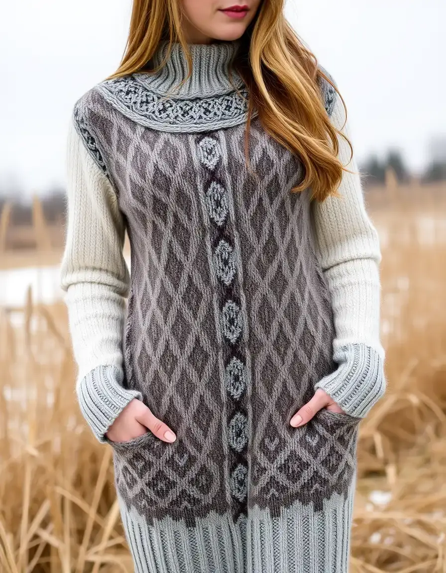 Winter Vesti Knit in lana