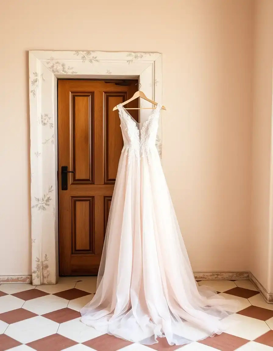 Day Wedding Dress pastello leggero per matrimonio di giorno