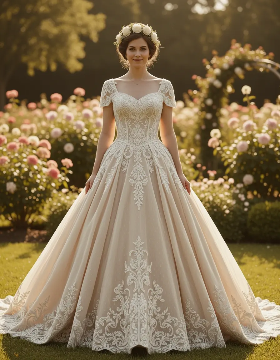 Themed Wedding Dress stile vintage retro