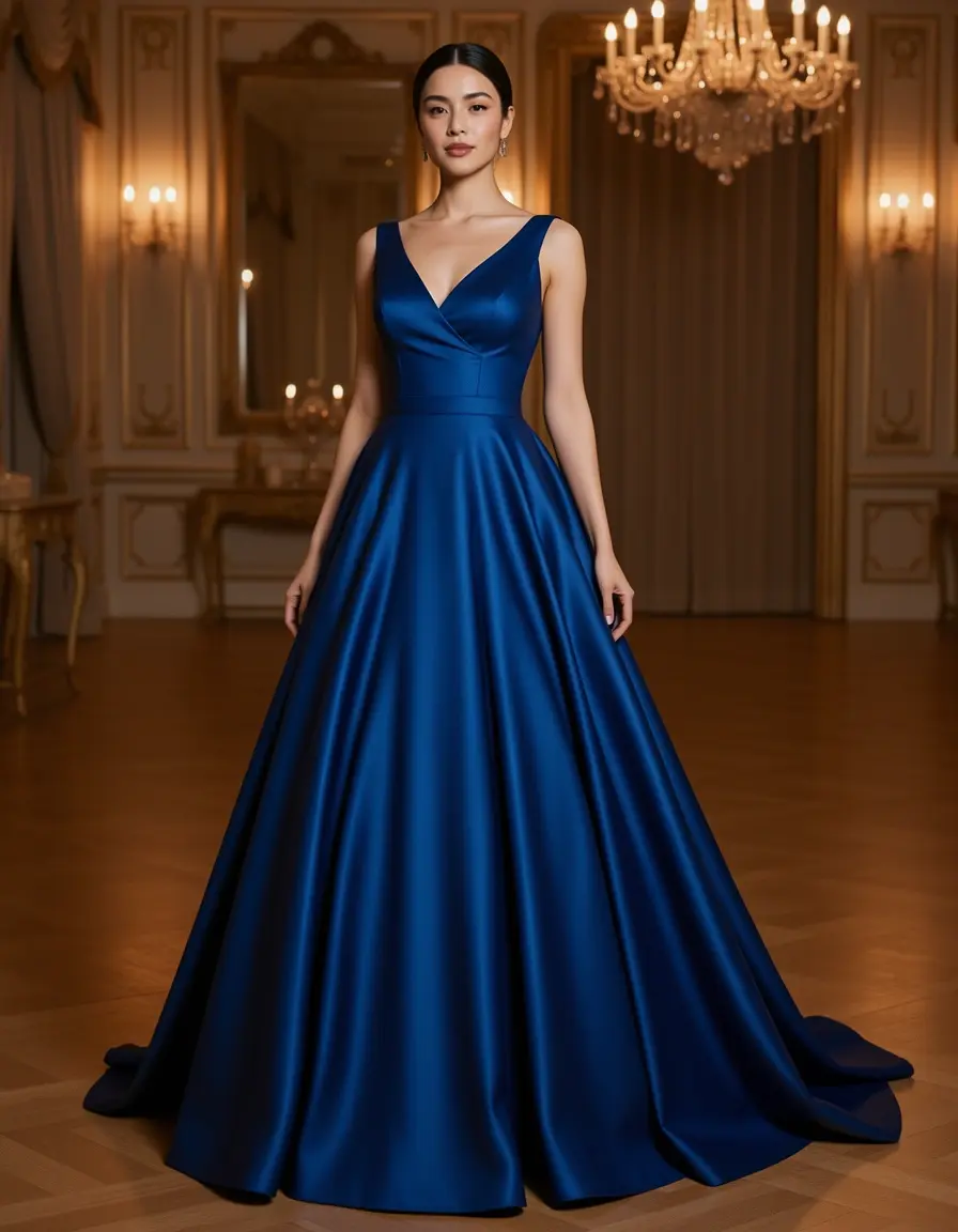 Polished Evening Wear in taffetà