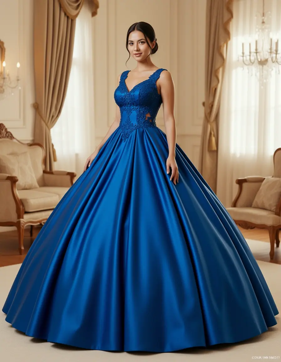 Abito Majestic Ball Dress in taffetà