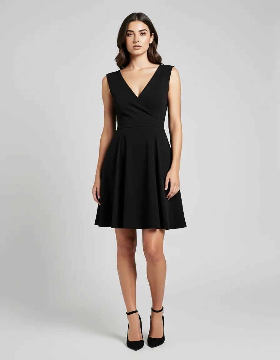 Cocktail Short Dress nero classico