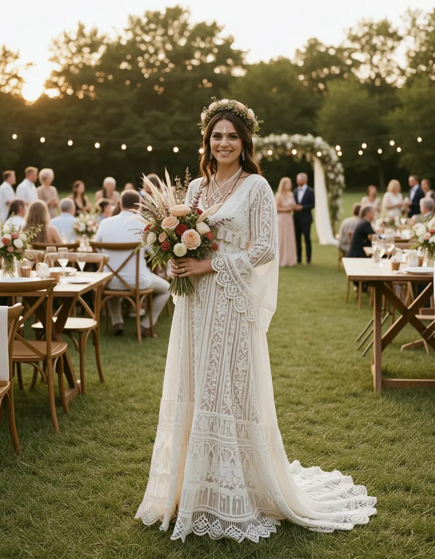 Boho Wedding Outfit - Abito stile boho per matrimonio