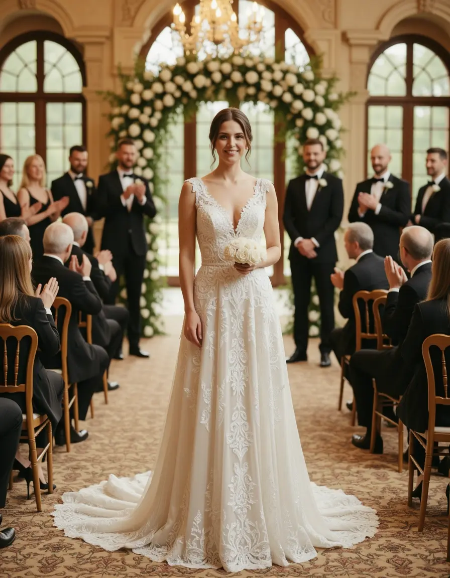 Tailored Suit Dress - Abito sartoriale per matrimoni formali