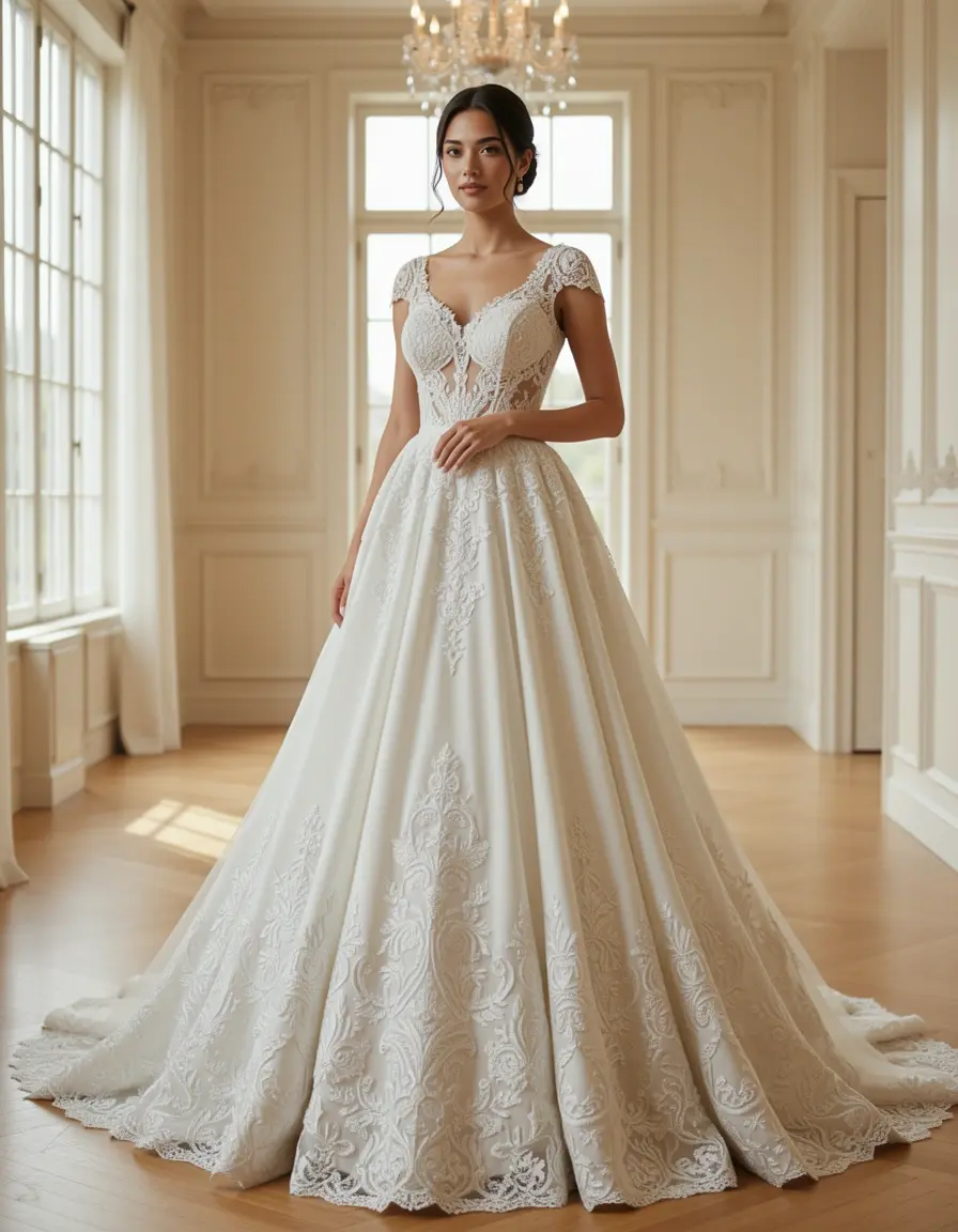 Lace Donna Dress - Abito in pizzo elegante