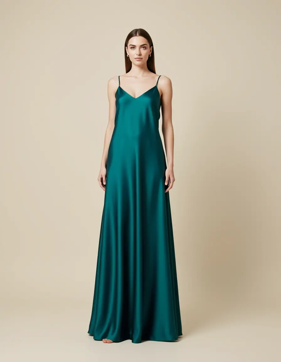 Satin Elegant Slip - Abito sottoveste in raso