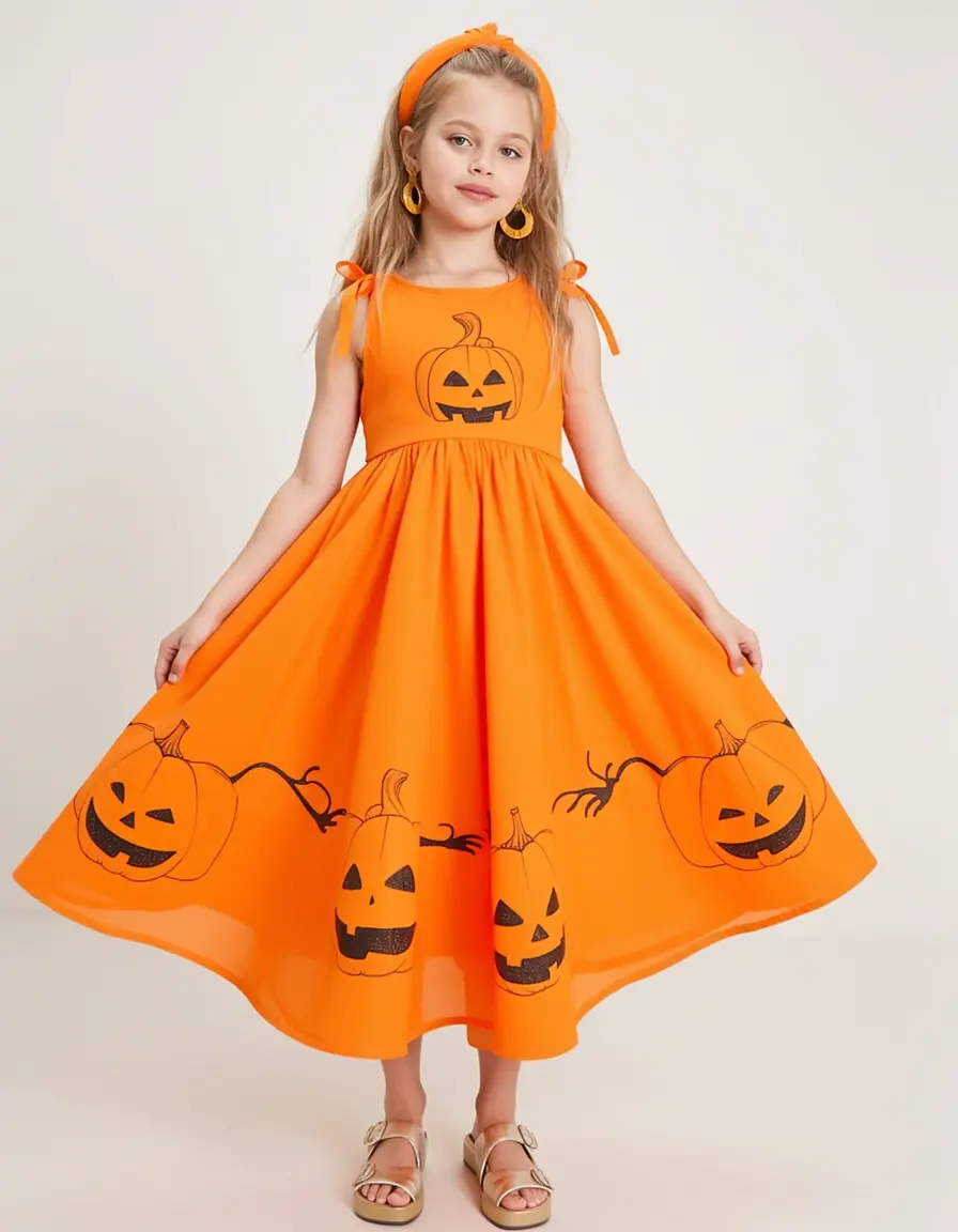 Pumpkin Donna Gown arancione zucca