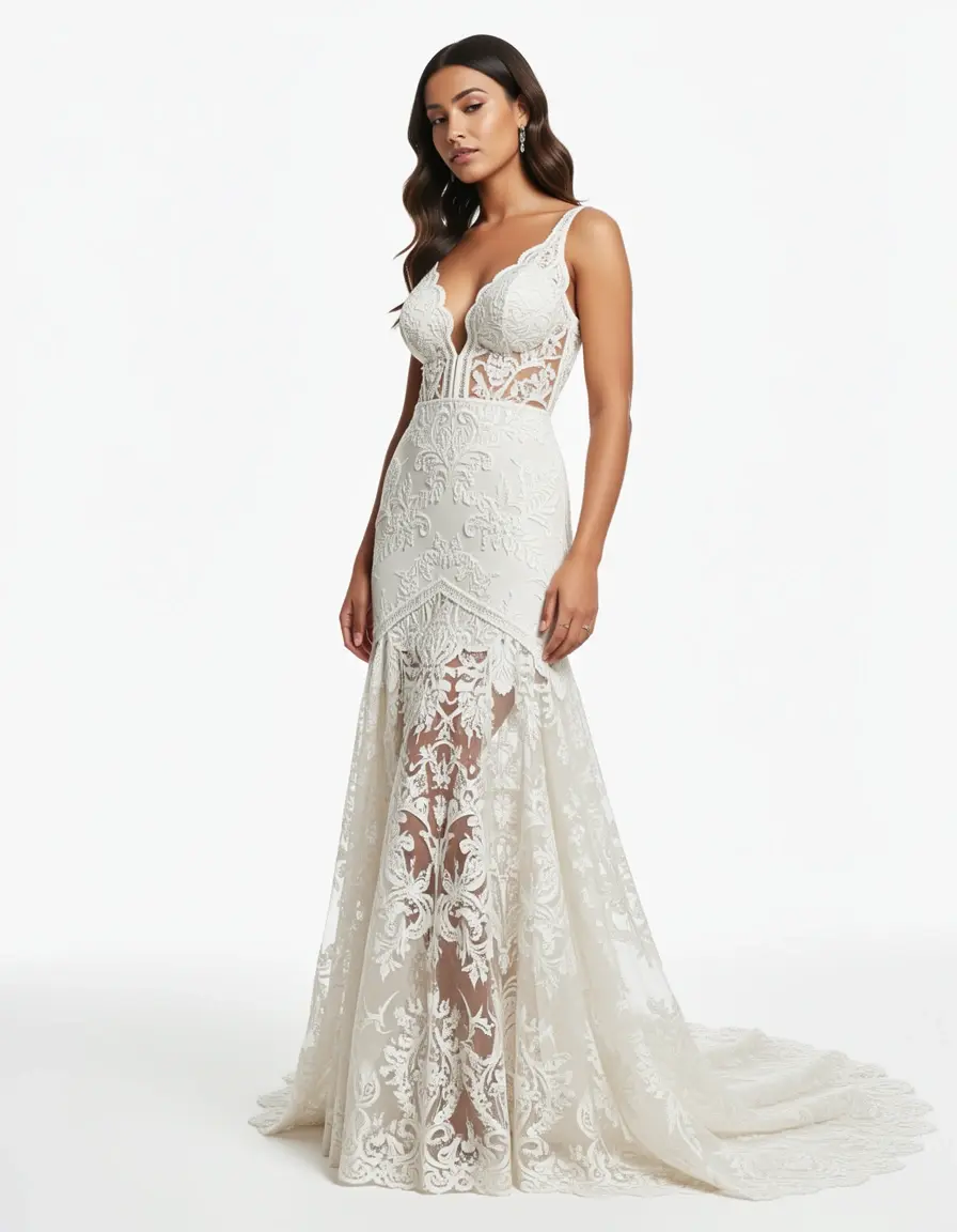 Lace Da Cocktail vestito in pizzo