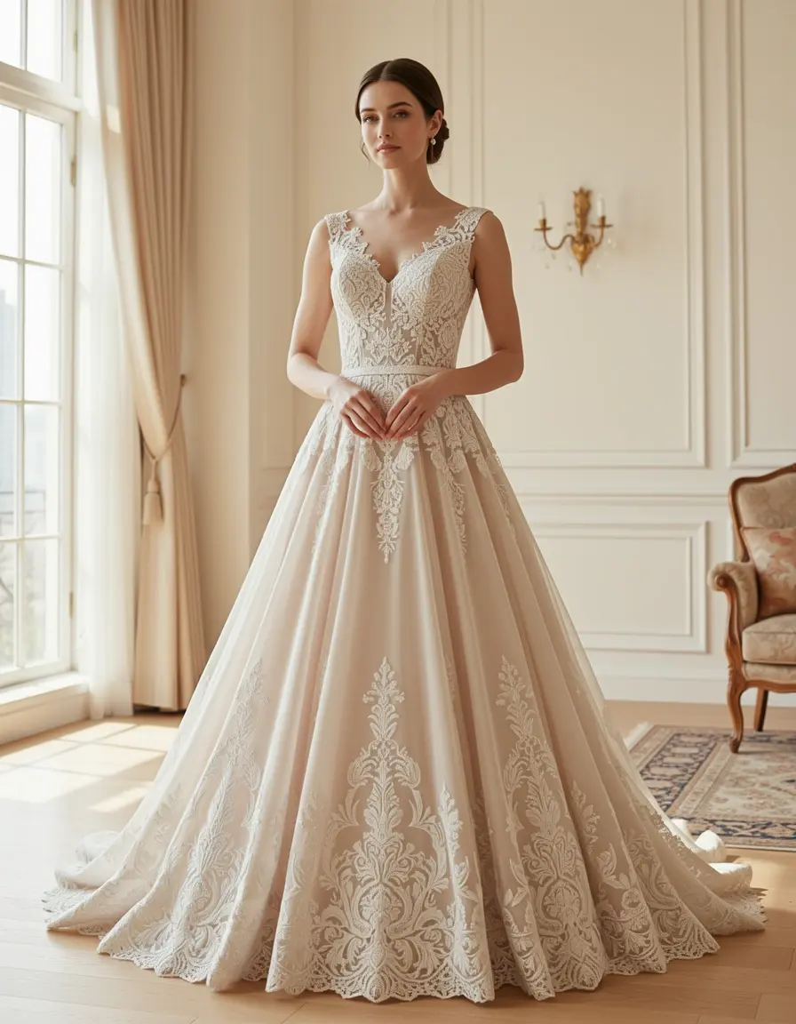 Lace Elegant Dress - Abito in pizzo raffinato