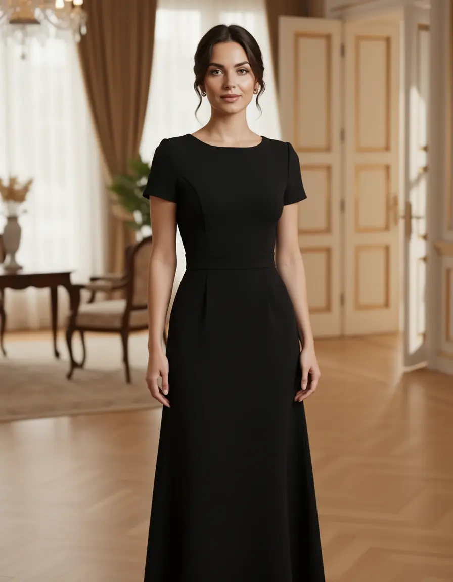 Tailored Black Suit - Abito nero sartoriale elegante