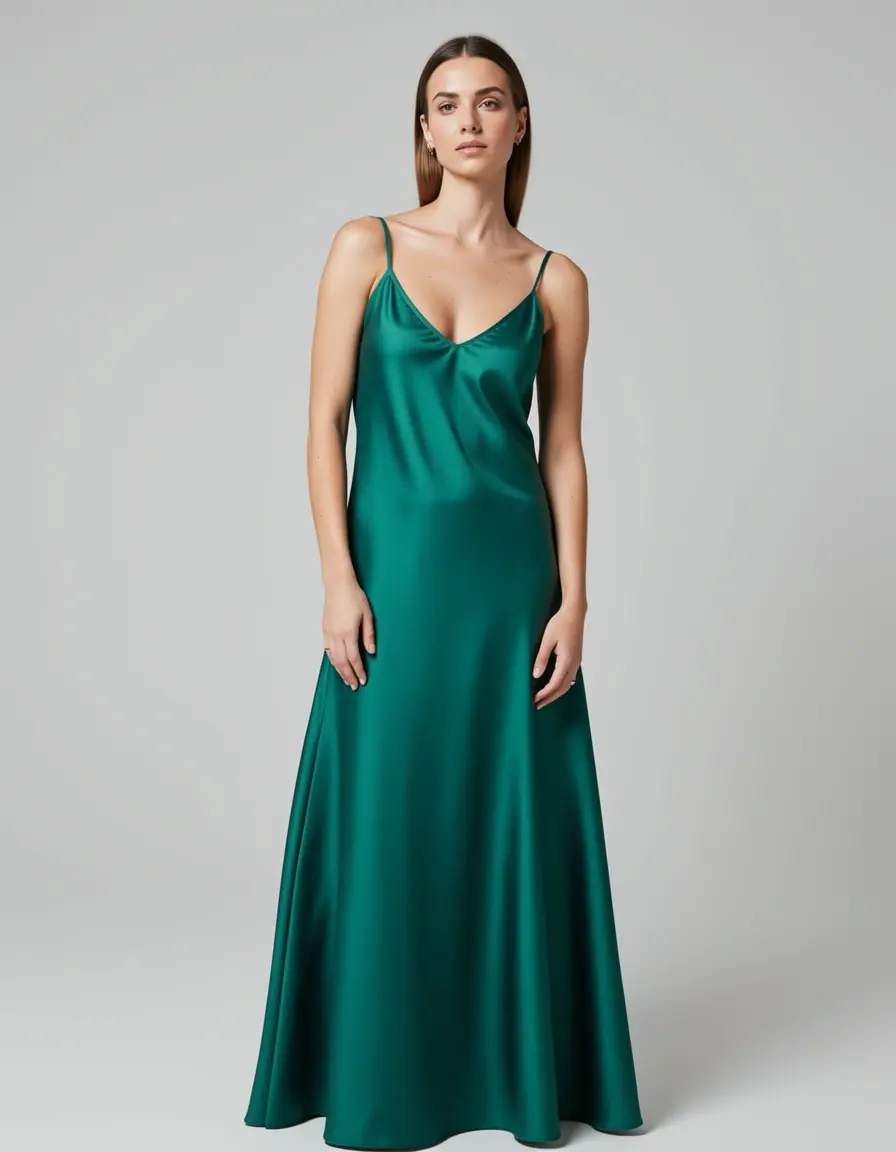 Satin Schiena Slip dress backless