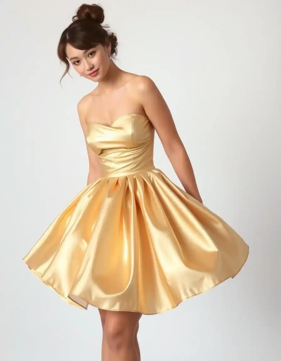 Satin Tutine Outfit elegante