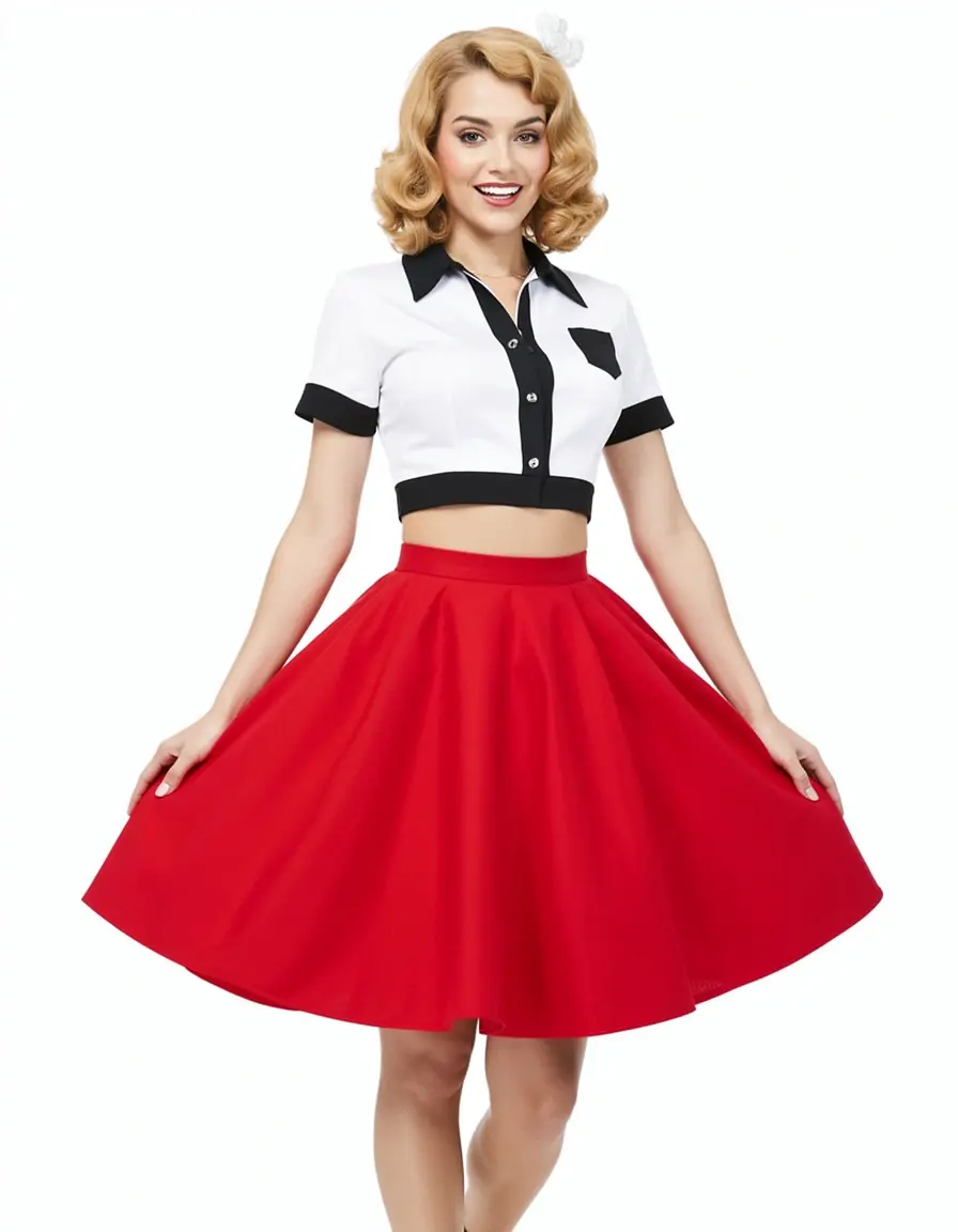 Poodle Skirt Outfit