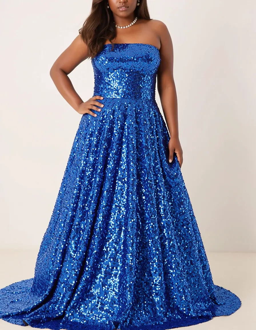 Sequin party dress luminoso per eventi