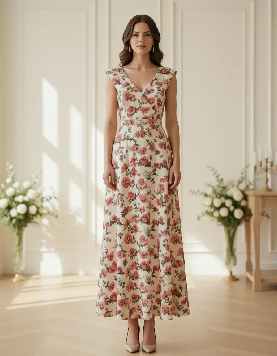 Floral midi for laurea
